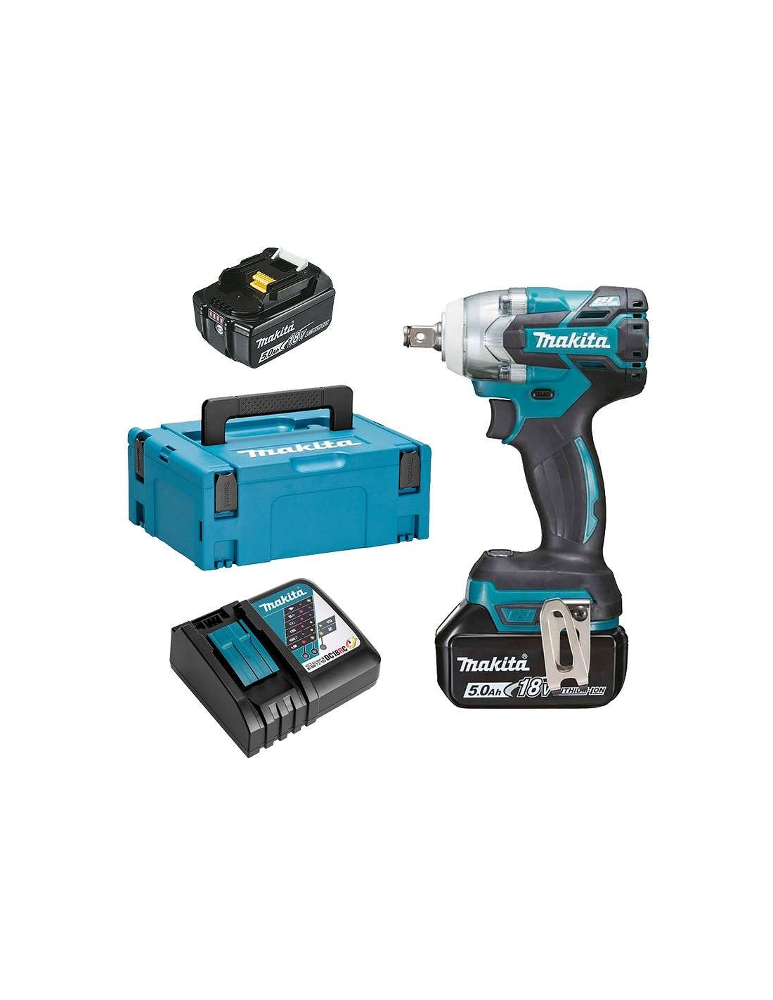 Boulonneuse Makita 1/2 280nm 18V 5.0Ah DTW285RTJ